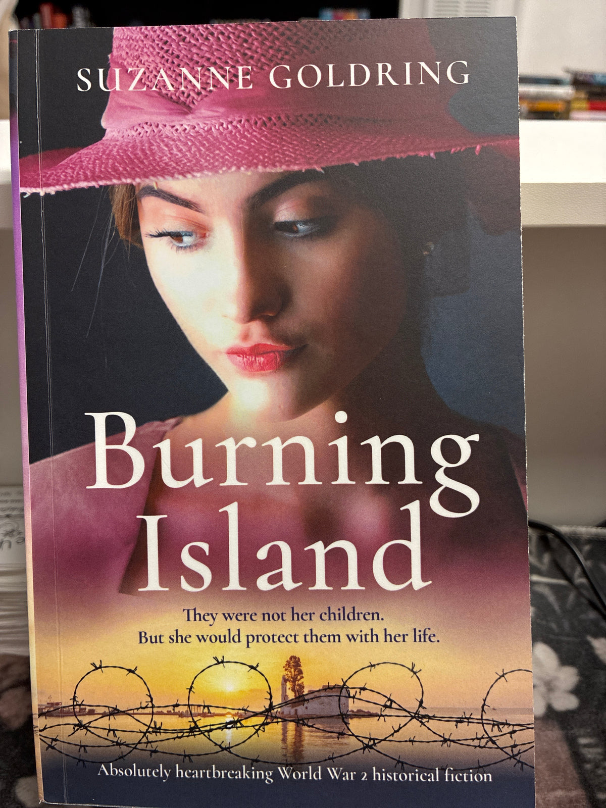 Burning Island by Suzanne Goldring