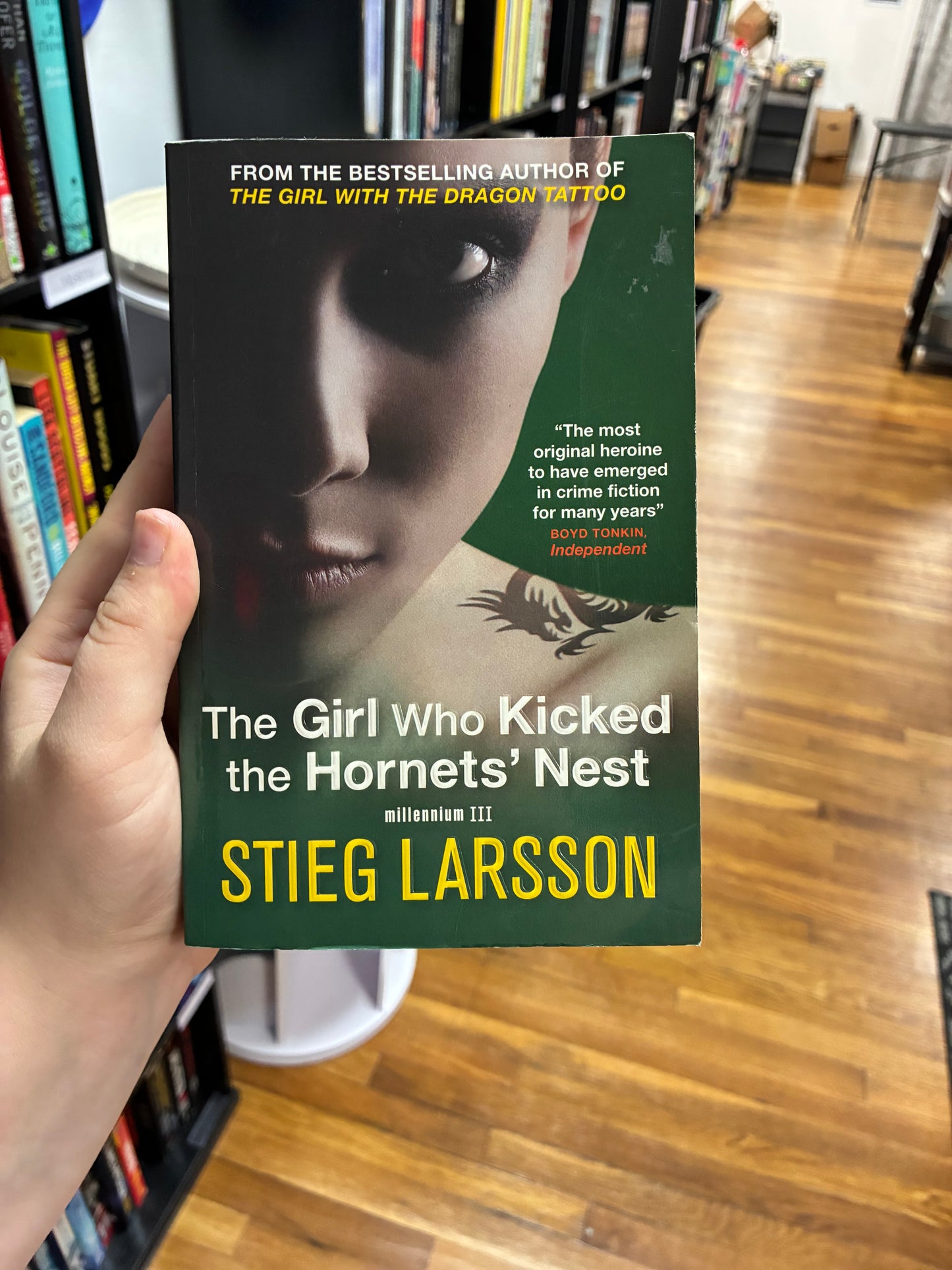 The Girl Who Kicked the Hornets’ Nest by Stieg Larson