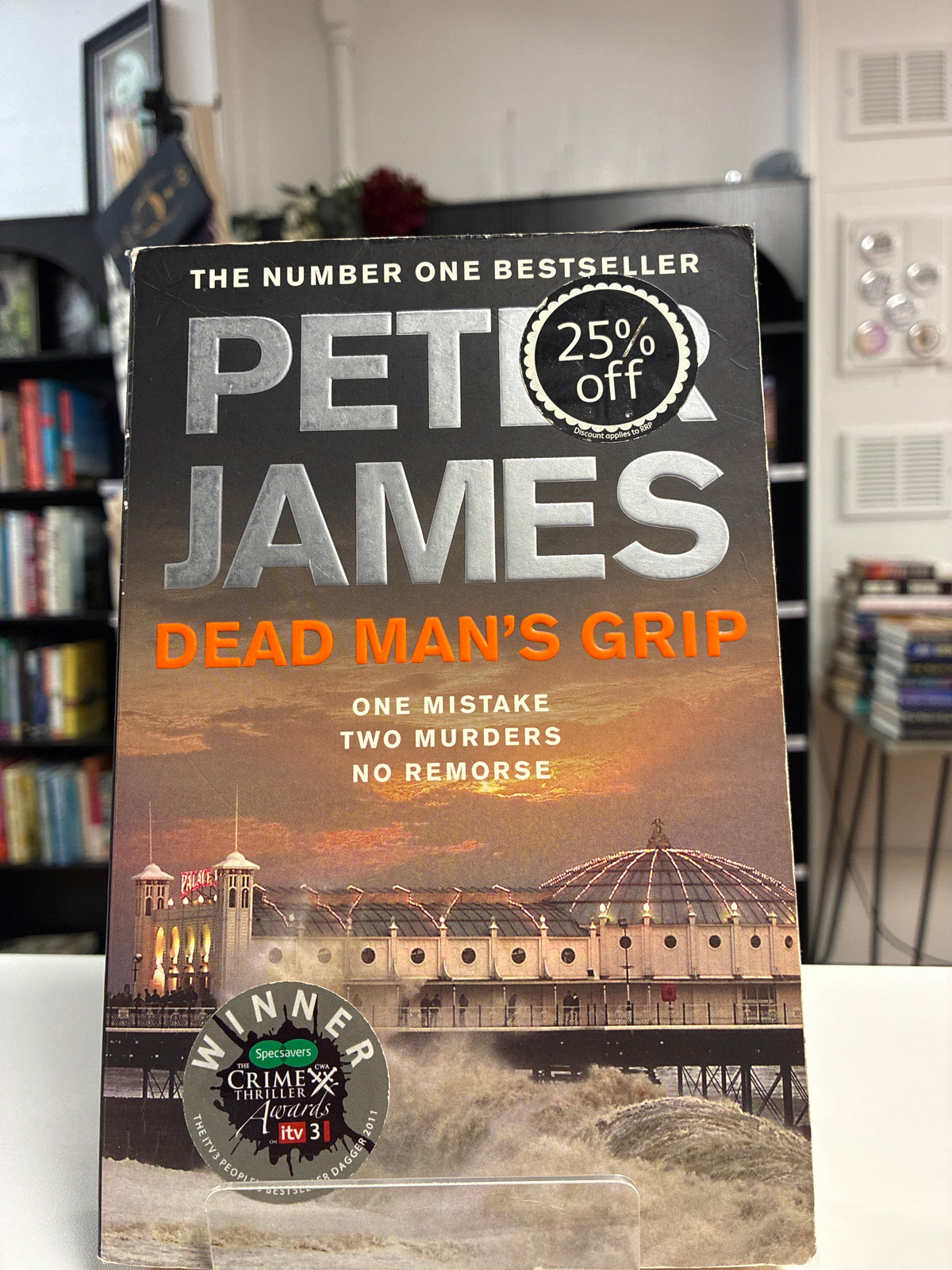 Dead Man’s Grip by Peter James