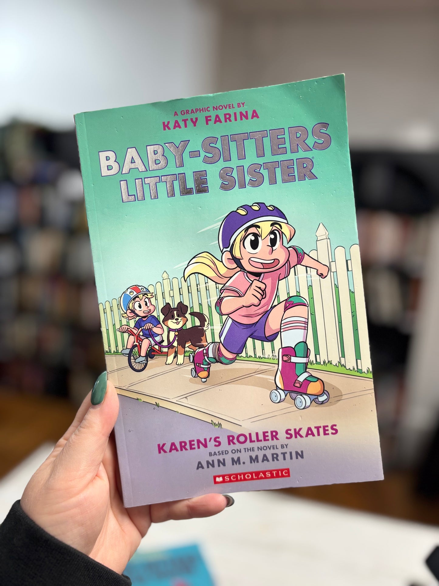 Karen’s Roller Skates by Katy Farina (GN)