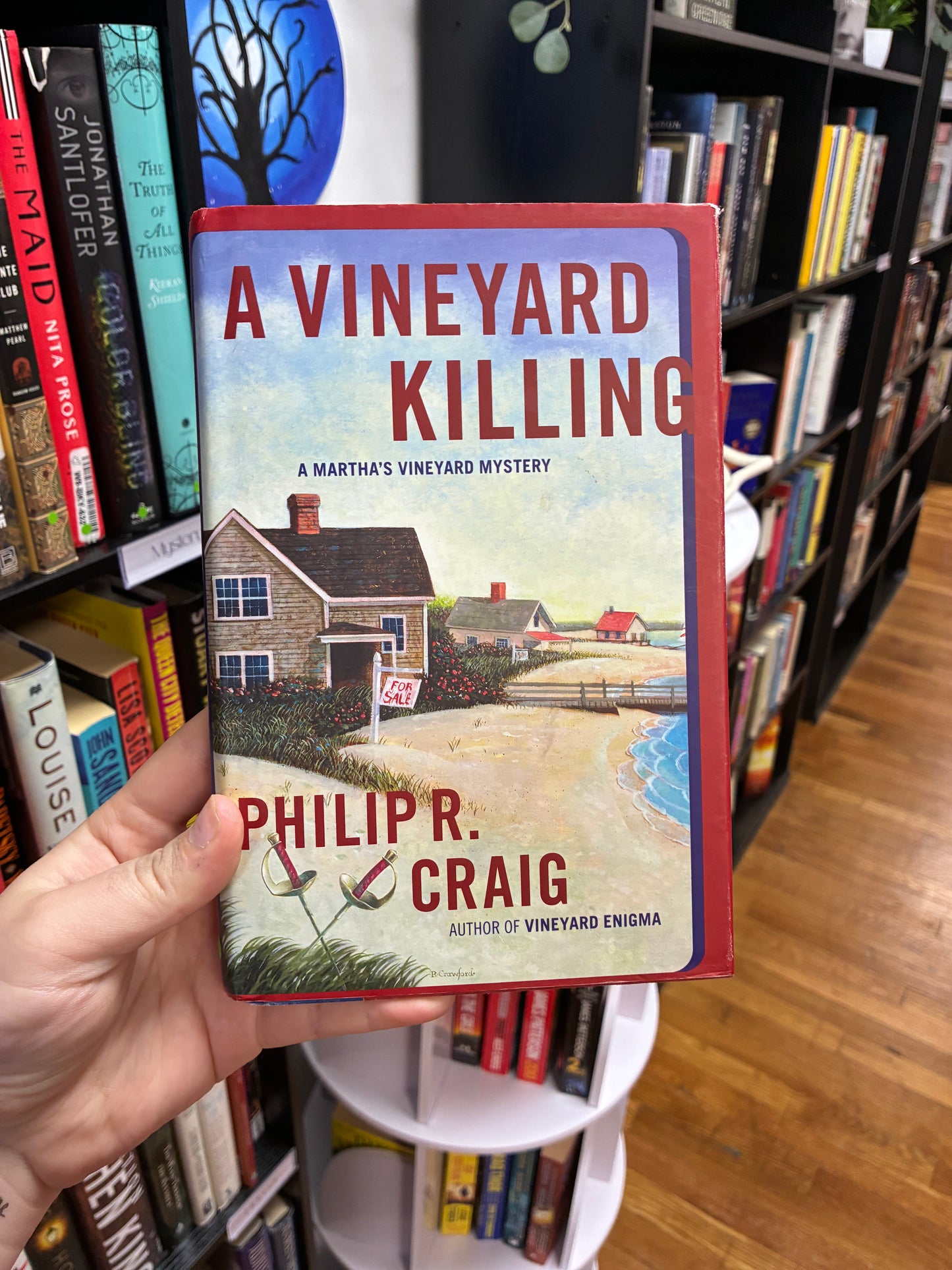 A Vineyard Killing by Philip R. Craig
