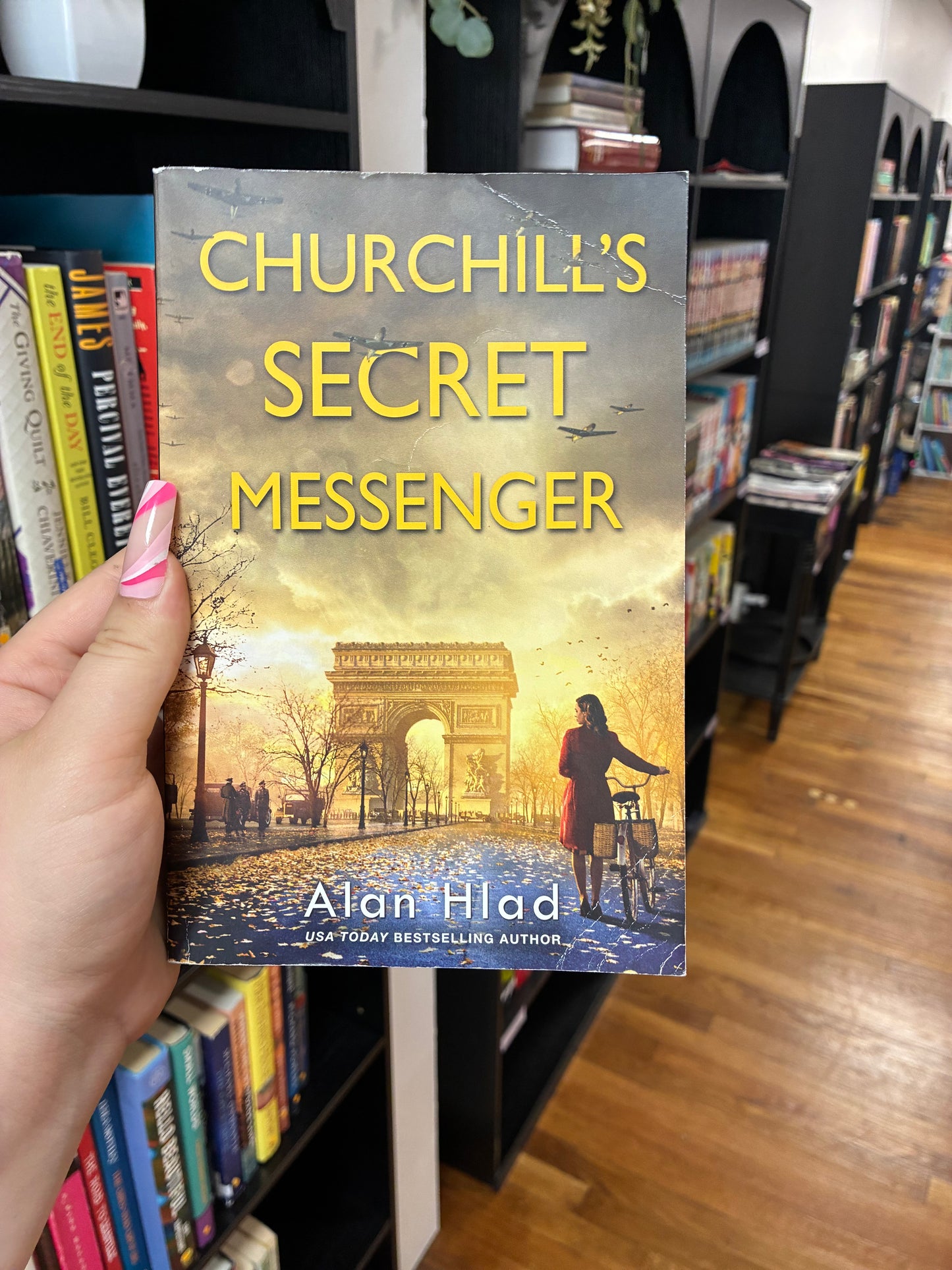 Churchill’s Secret Messenger by Alan Hlad
