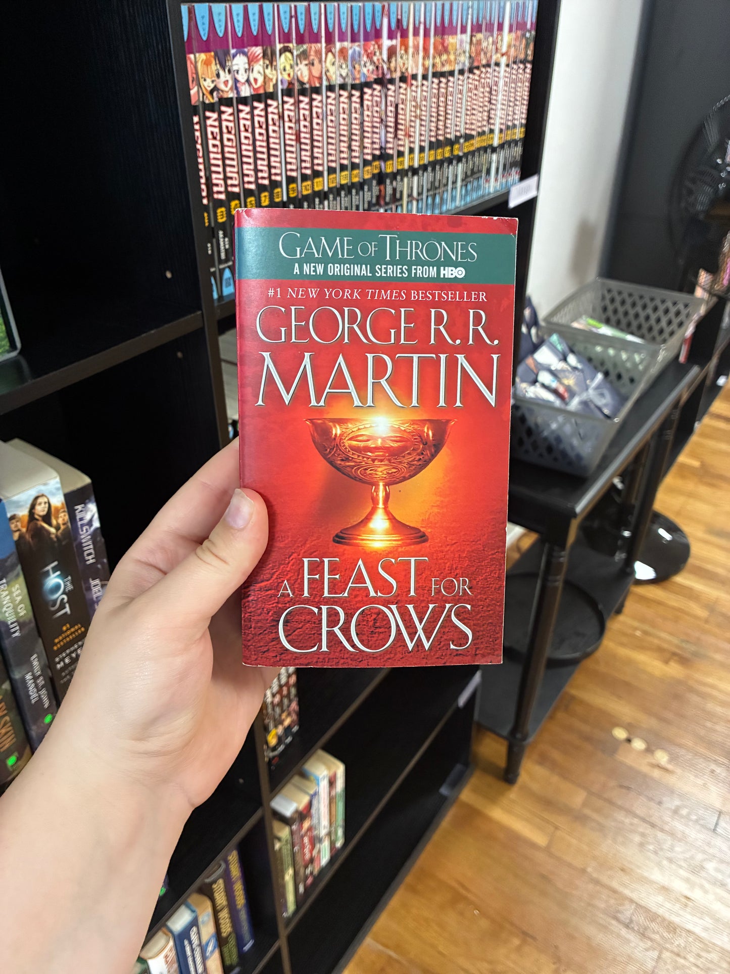 A Feast of Crows by George R.R. Martin (GOT, Book 4)