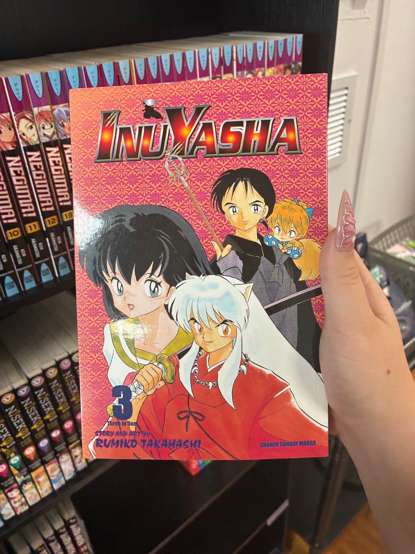 InuYasha Book 3 (There in One) By Rumiko Takahashi