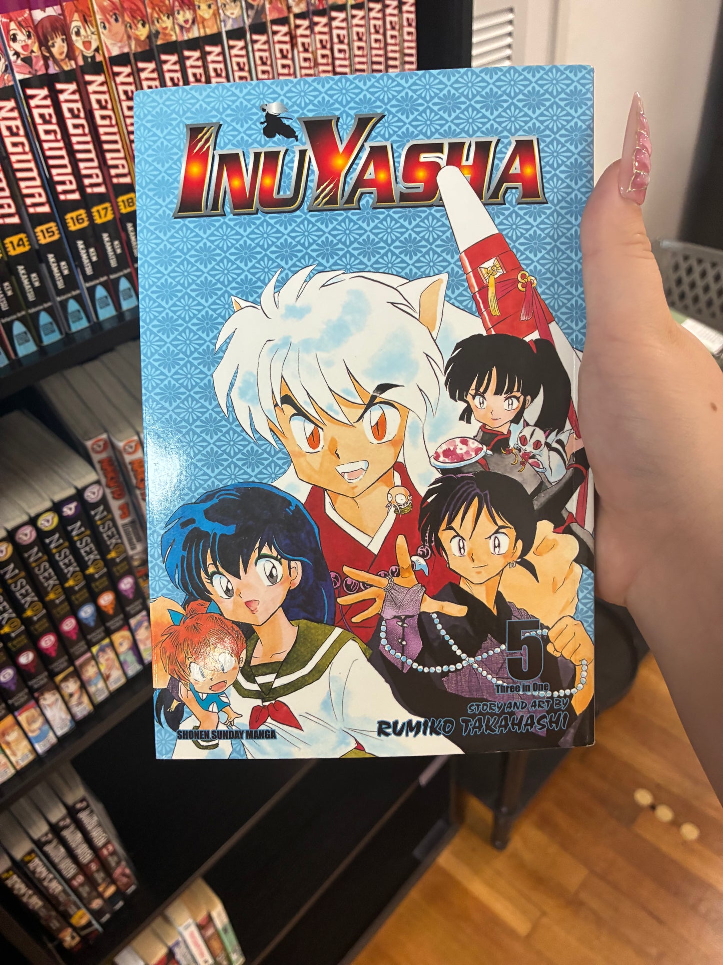 InuYasha Book 5 (Three in One) By Rumiko Takahashi