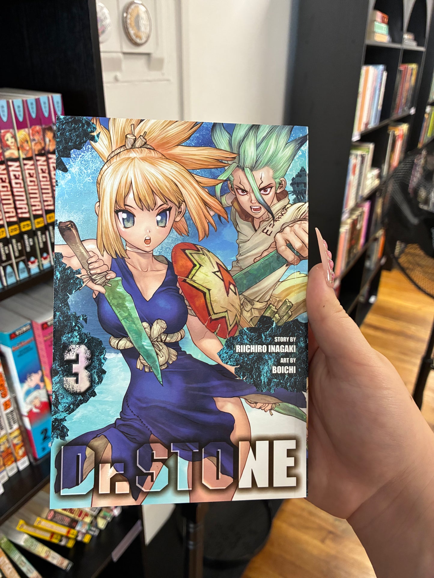 Dr. Stone Book 3 by Riichiro Inagaki