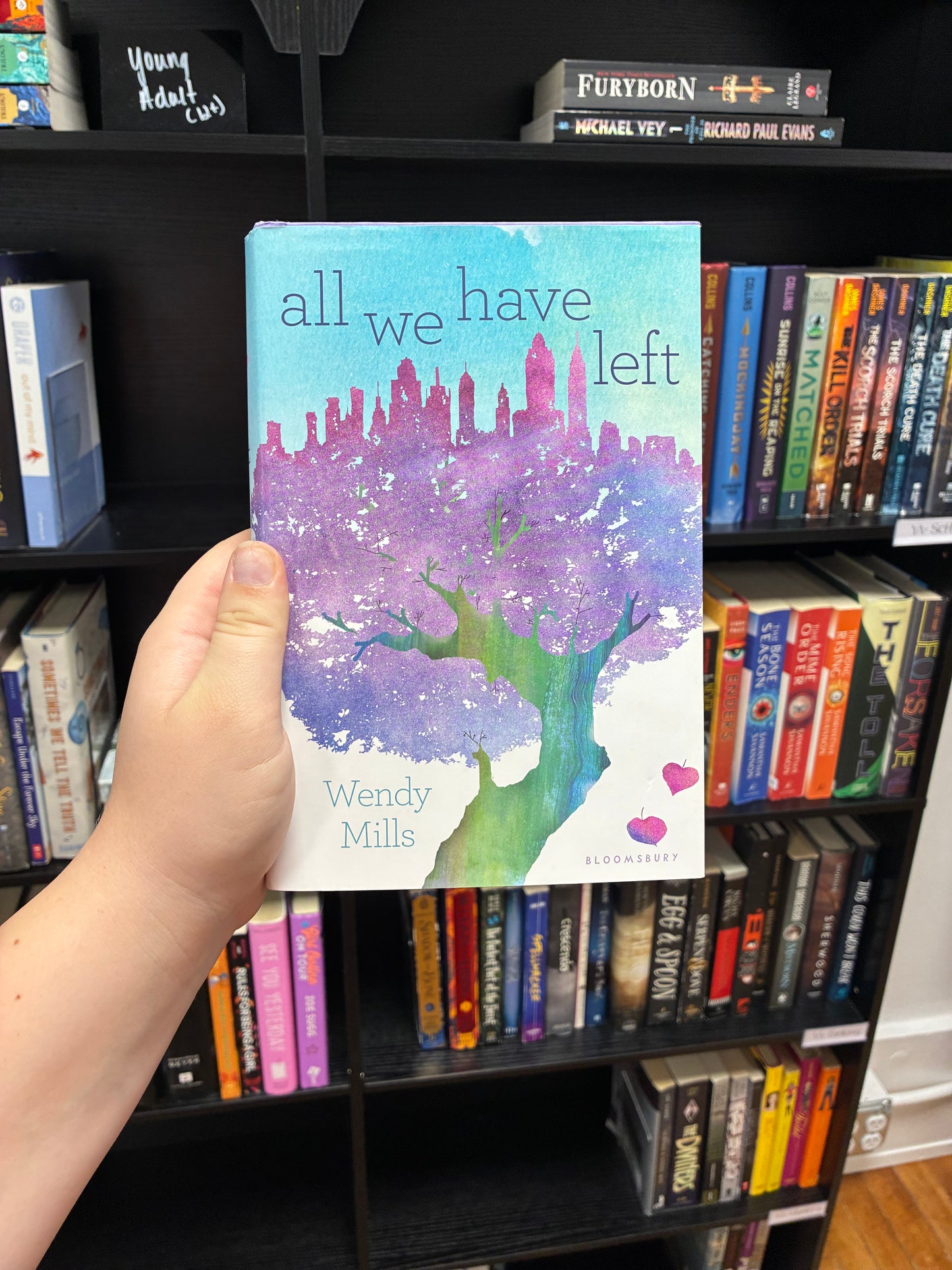 All we have left by Wendy Mills