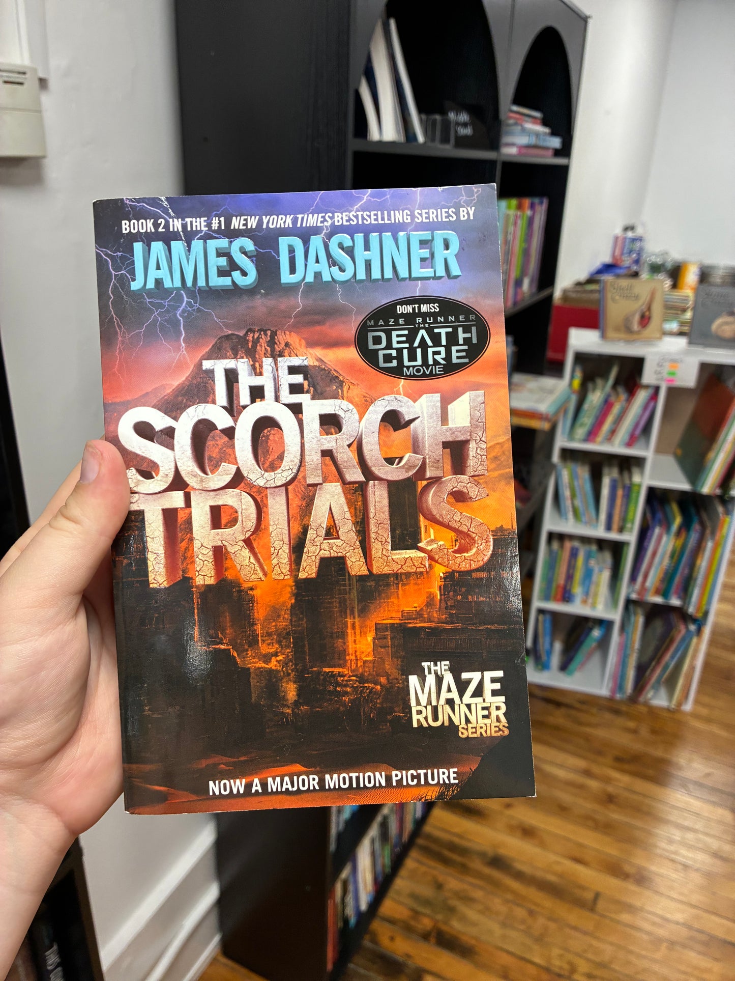 The Scorch Trials by James Dashner (Maze Runner, Book 2)