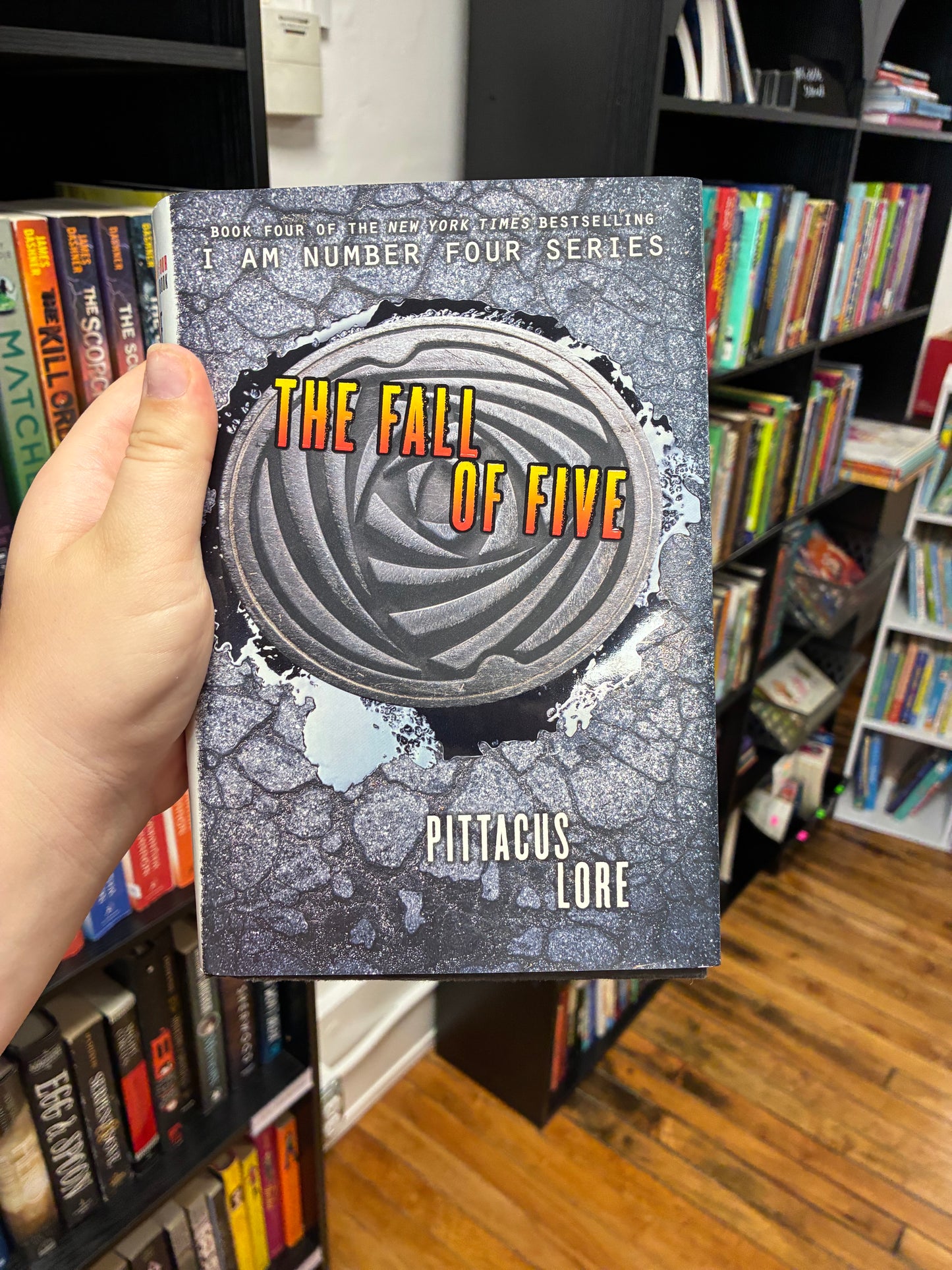 The Fall of Five by Pittacus Lore( I am Number four series, book 4)