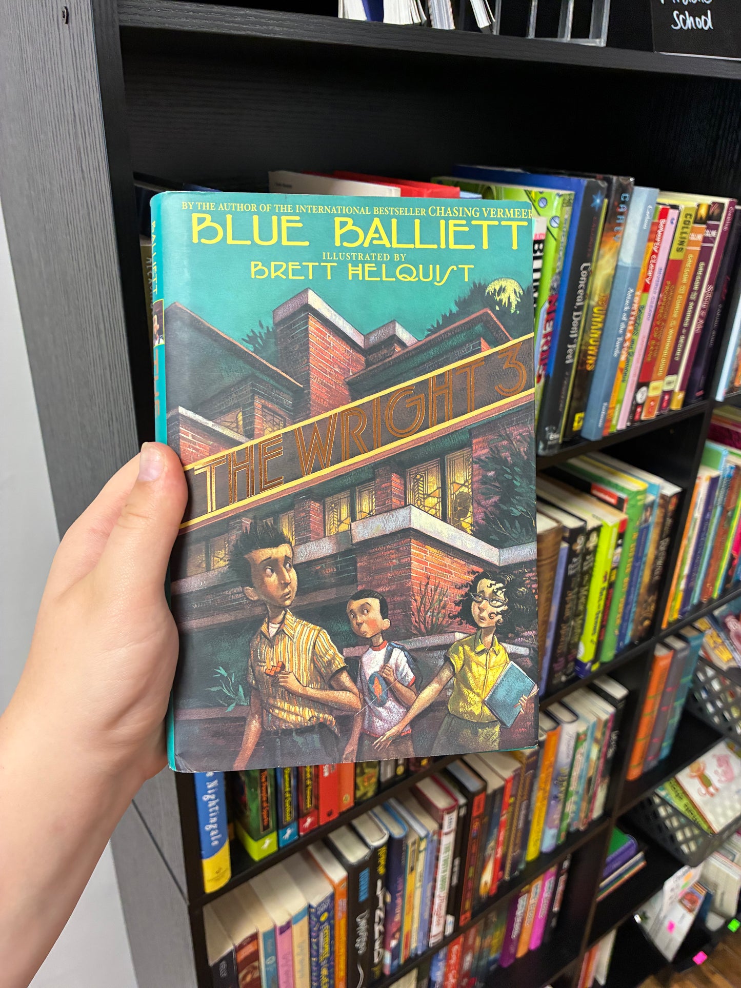 The wright 3 by Blue Balliett