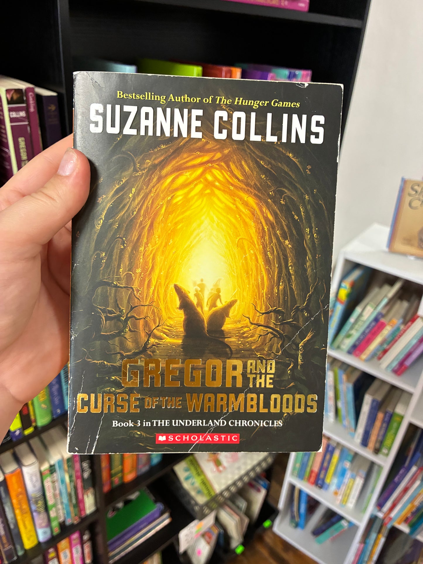Gregor and the Curse of the Warmbloods by Suzanne Collins (Underland Chronicles, Book 3)