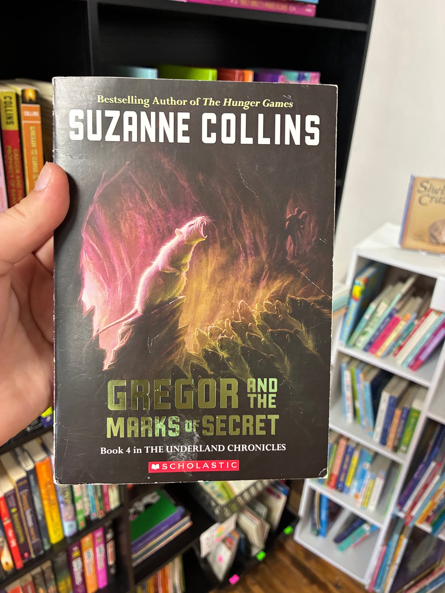 Gregor and the Marks of Secret by Suzanne Collins (Underland Chronicles, Book 4)