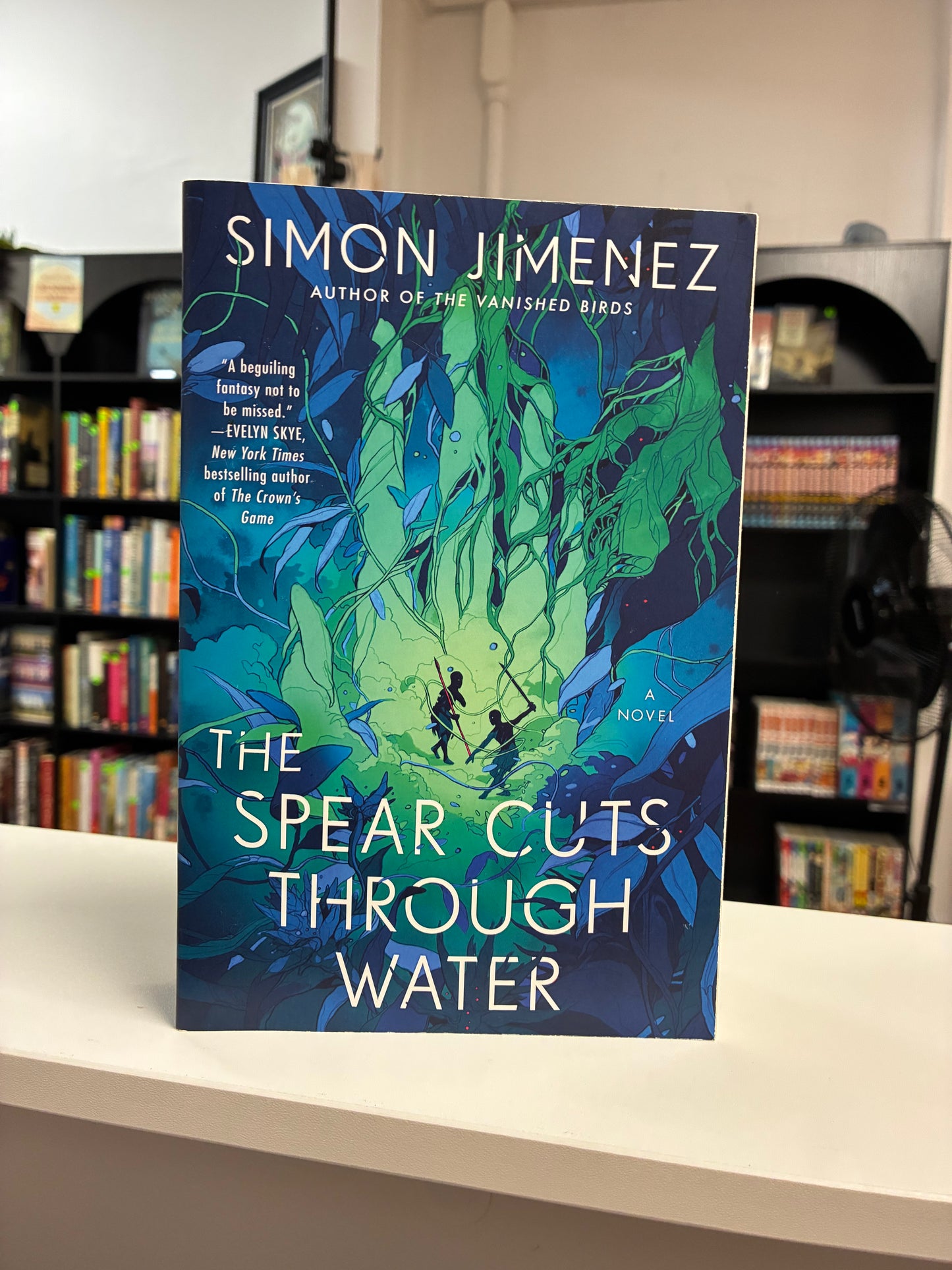 The Spear Cuts Through Water by Simon Jimenez