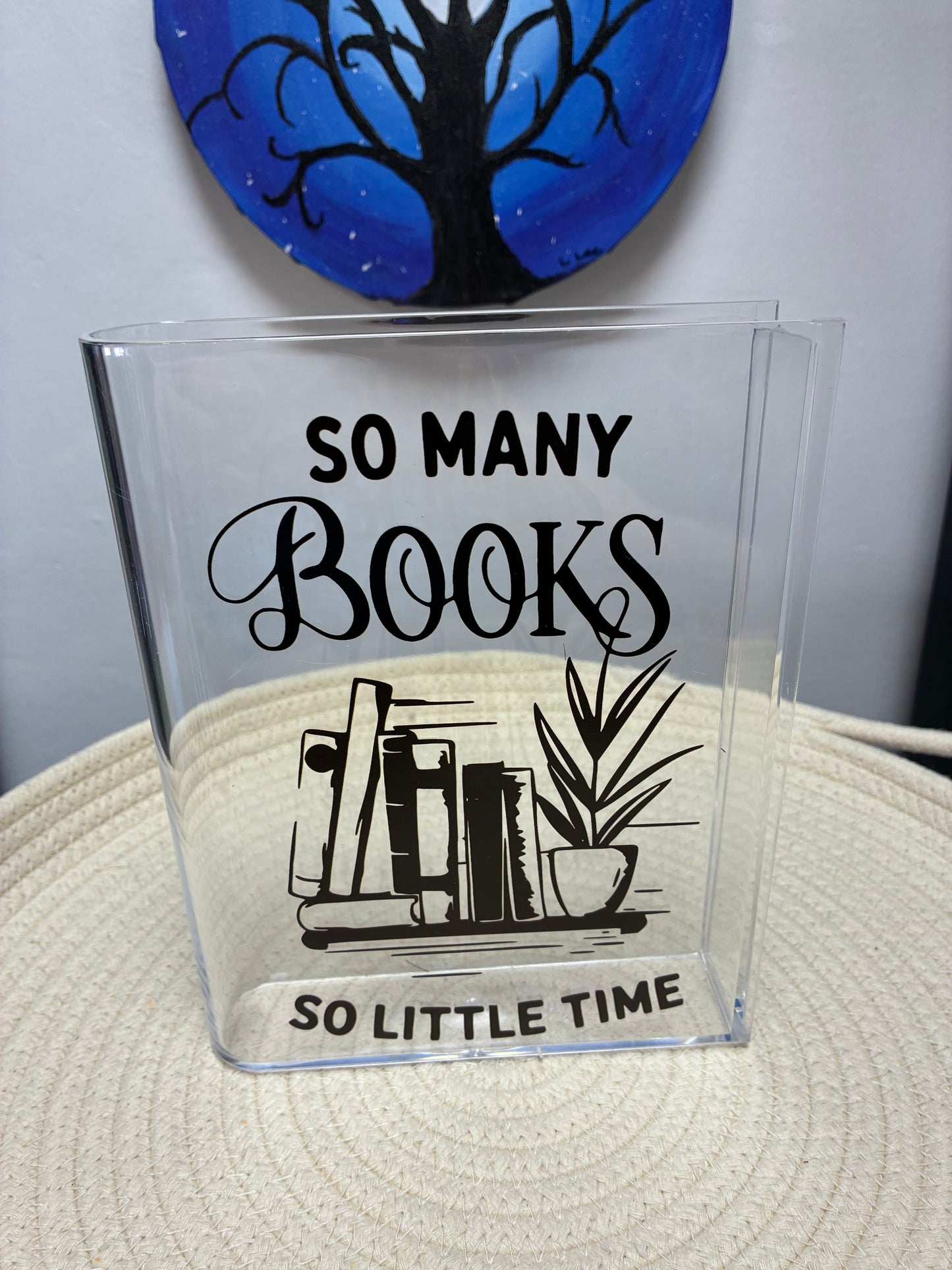 Acrylic Book Vase