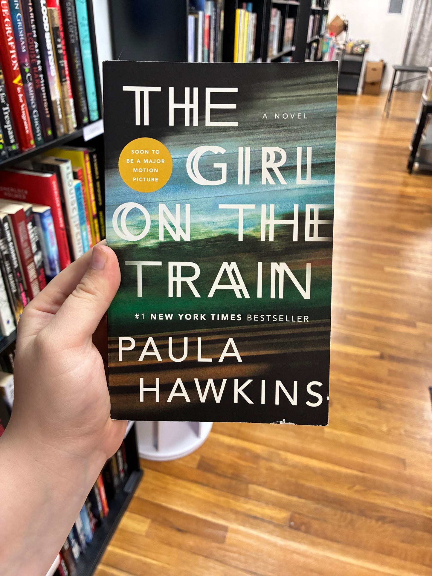 The Girl on the Train by Paula Hawkins￼