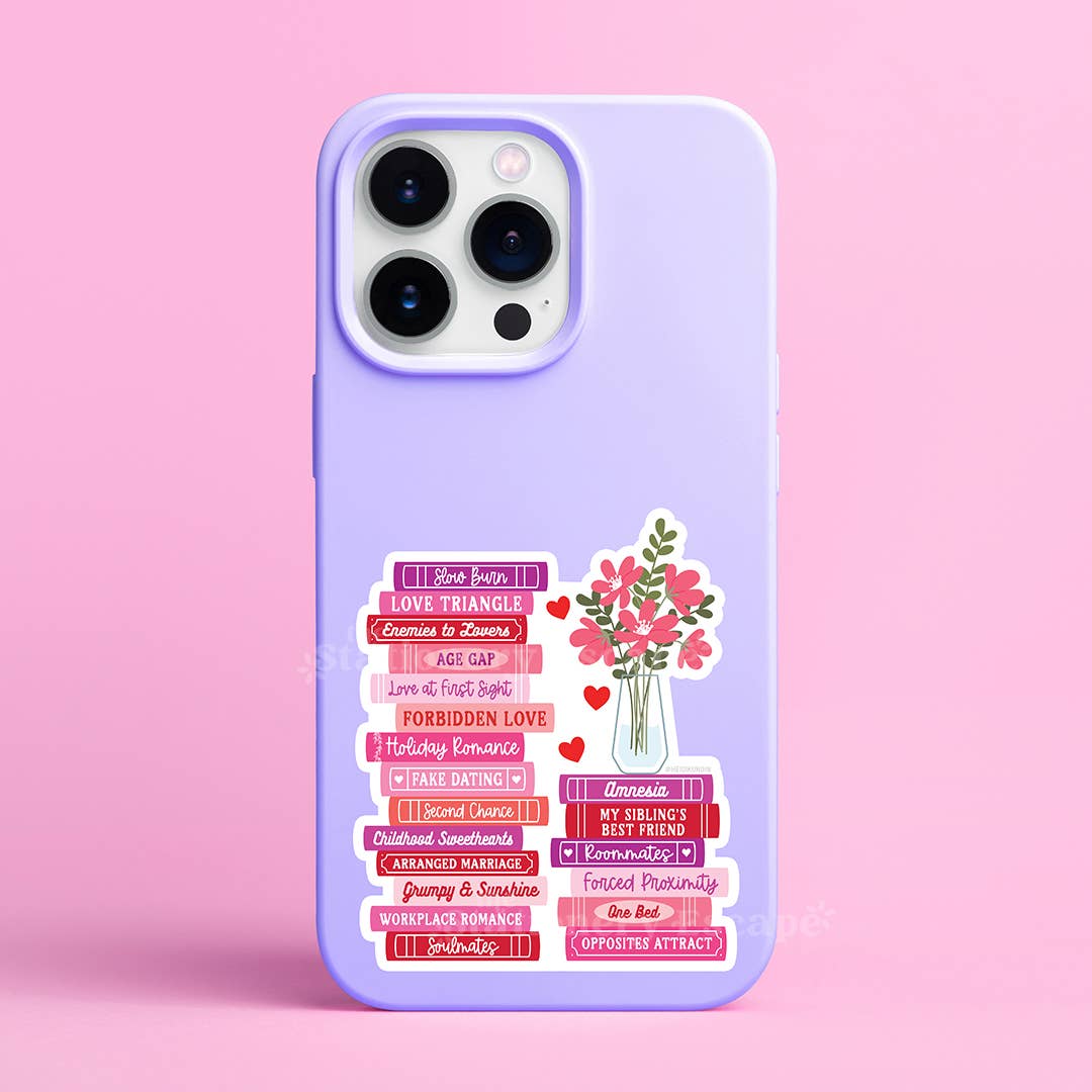 Book Stack Stickers