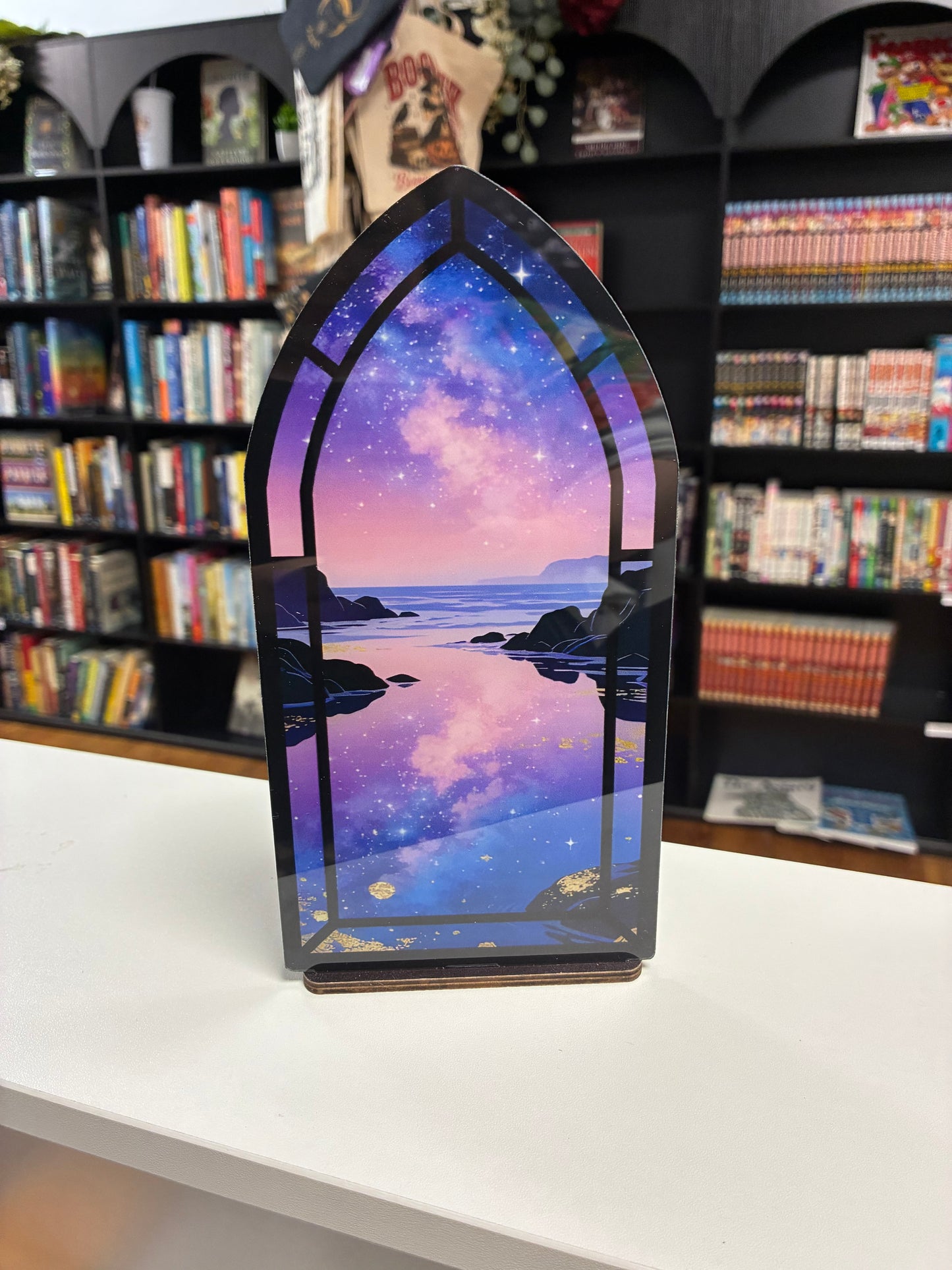 Bookshelf Candle Holder