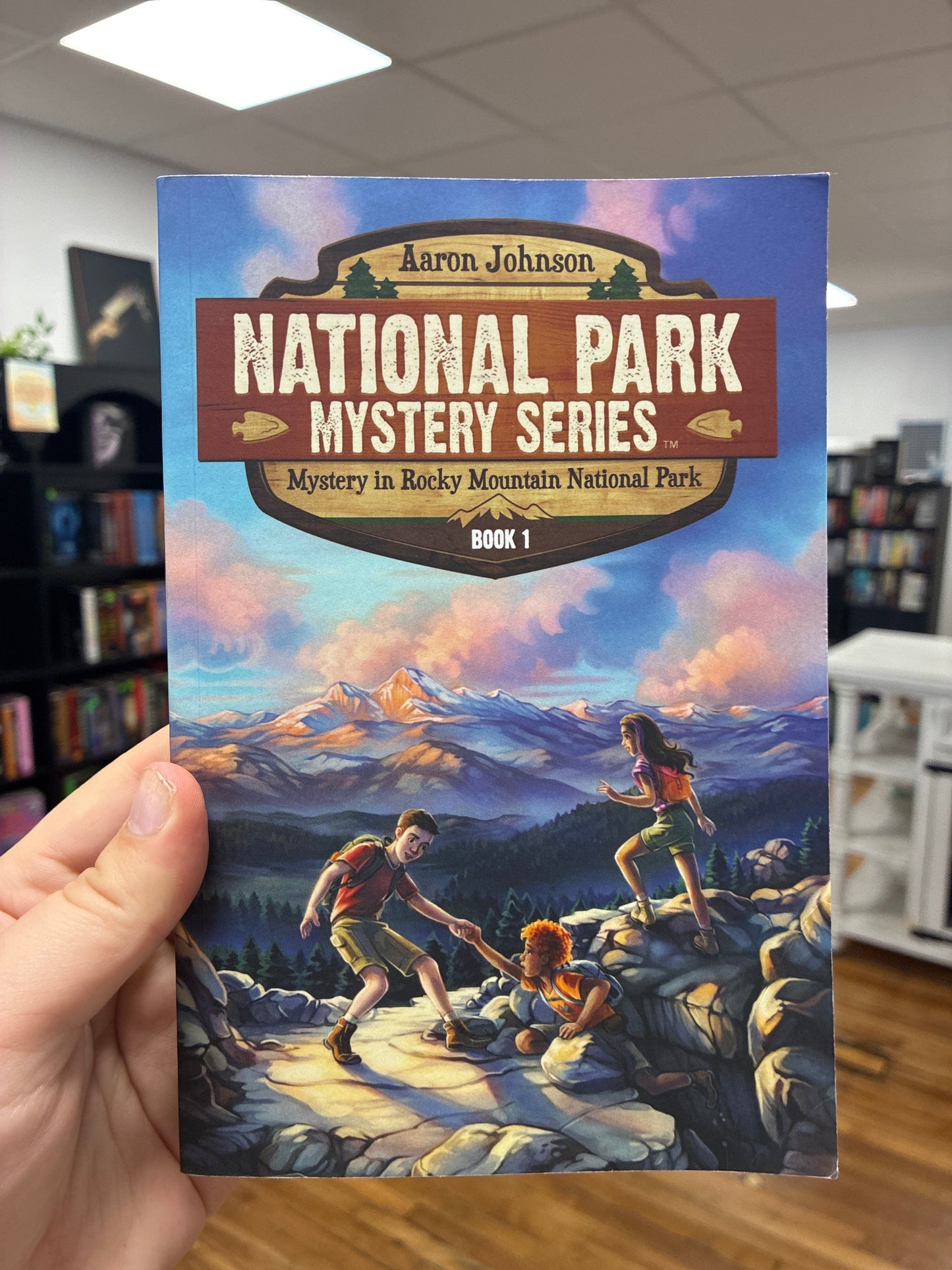 National Park Mystery Series: Mystery in Rocky Mountain National Park by Aaron Johnson