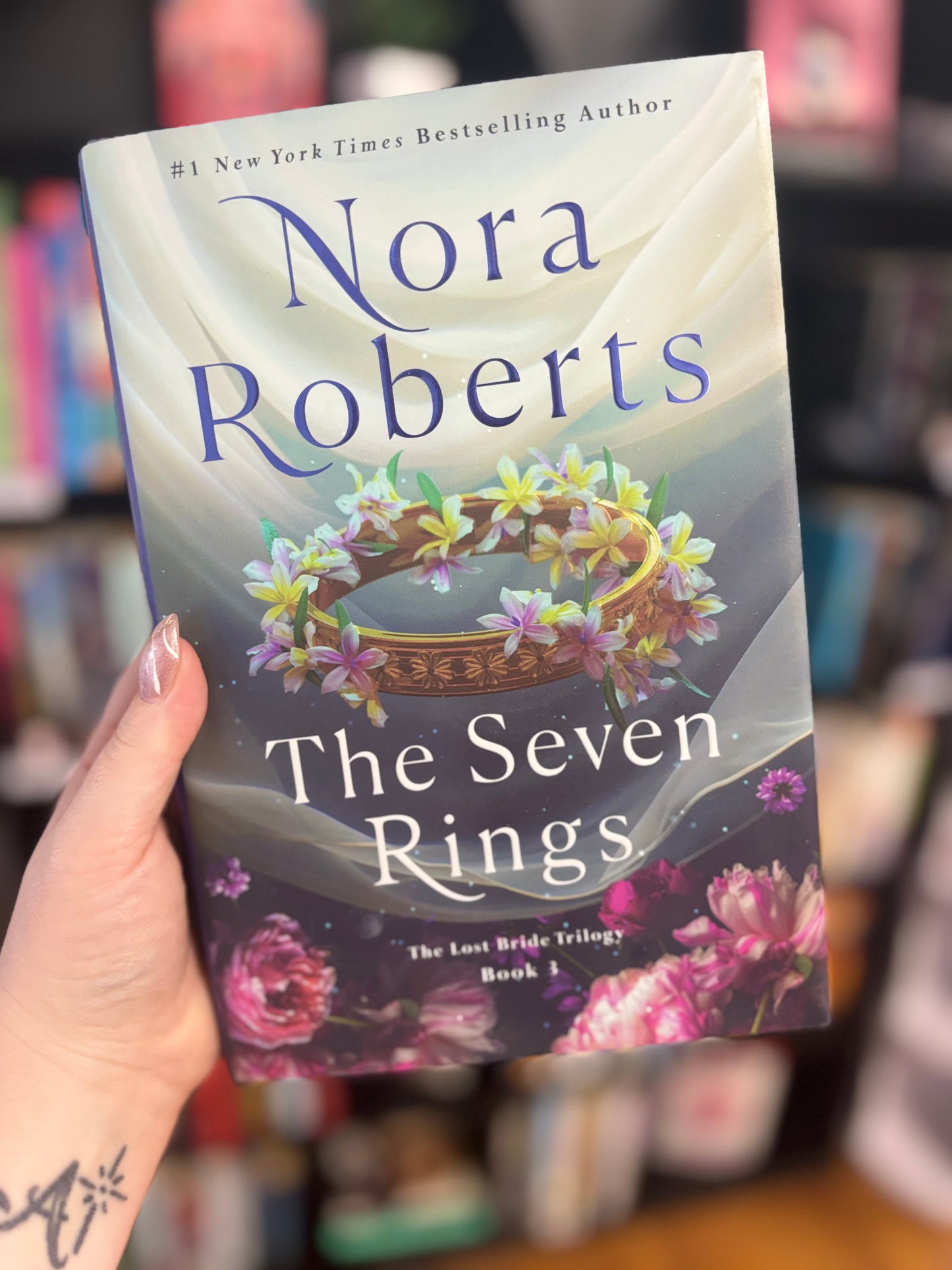 The Seven Rings by Nora Robert (Lost Bride #3)