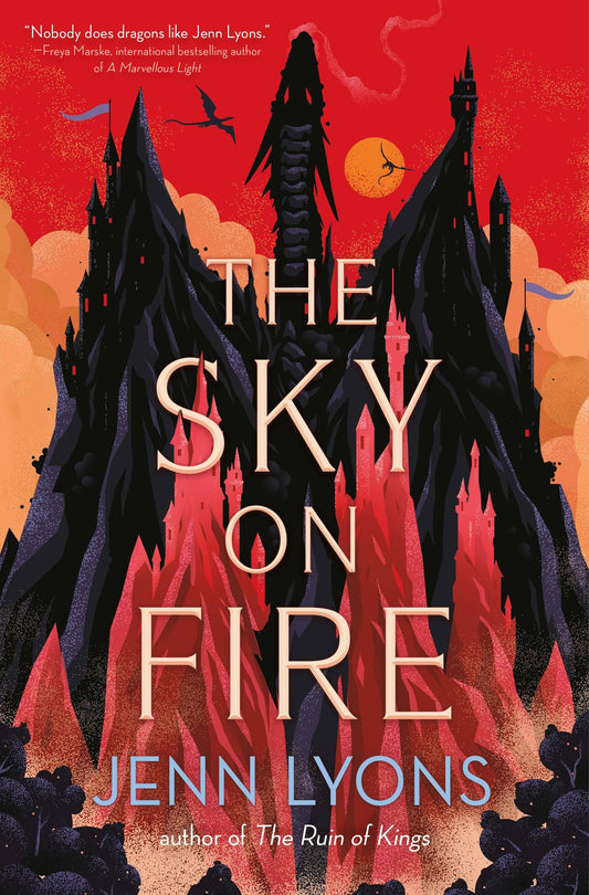 The Sky On Fire by Jenn Lyons (NEW)