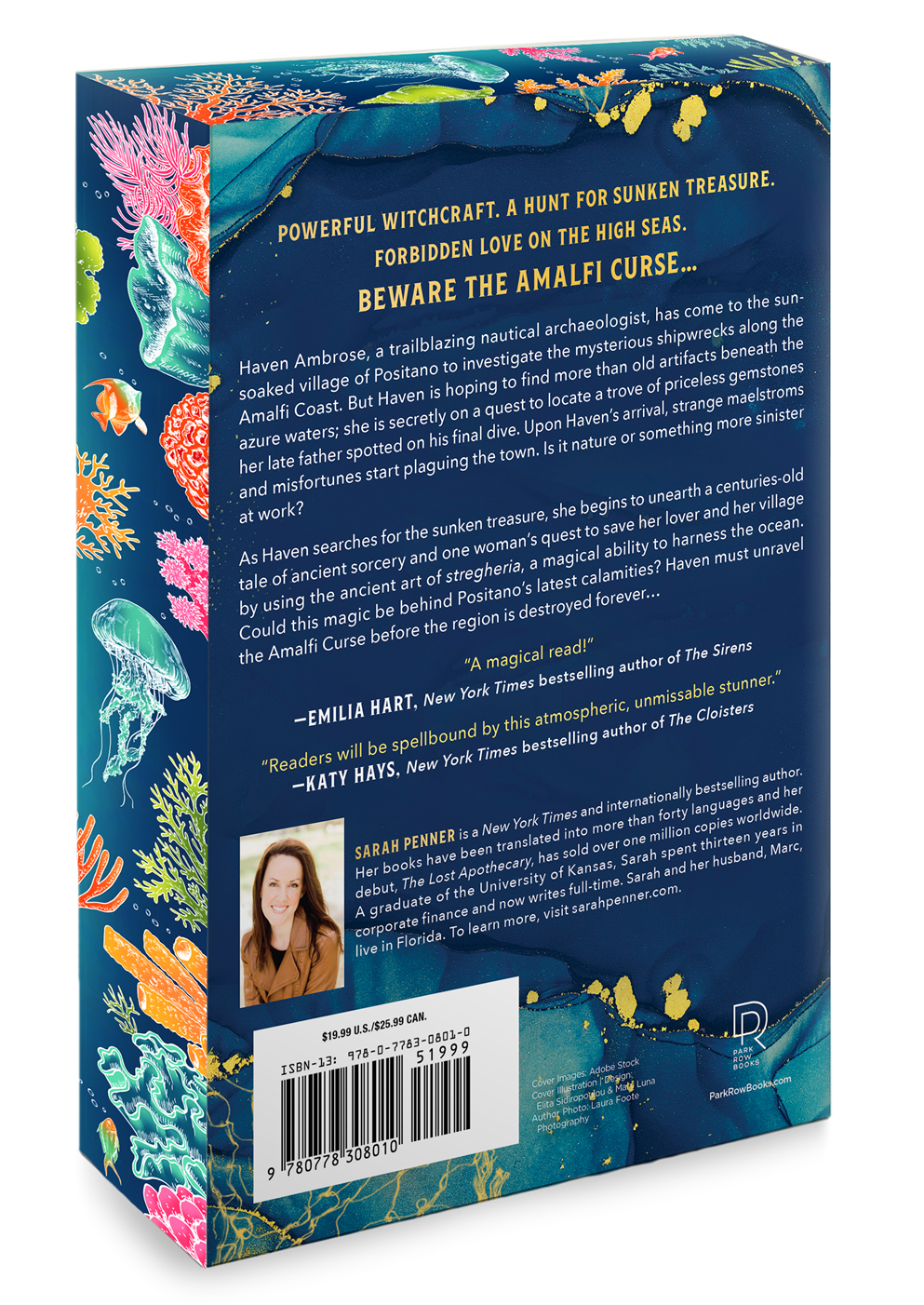 Amalfi Curse by Sarah Penner (NEW) (Special Edition)