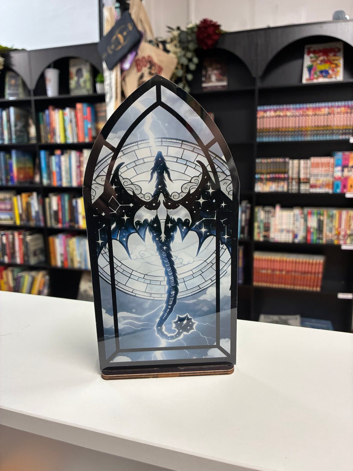 Bookshelf Candle Holder