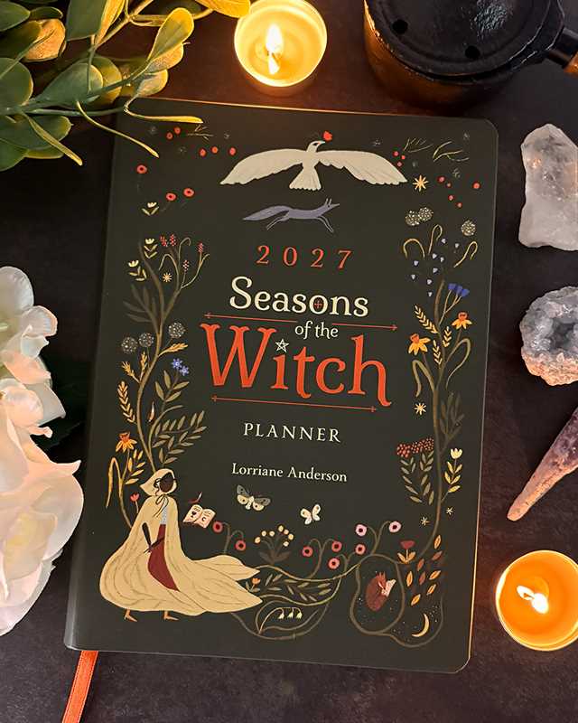 2027 Seasons of the Witch Planner Calendar by Lorriane  Anderson