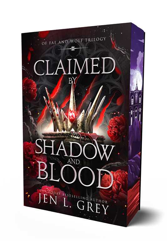 Claimed by Shadow and Blood by Jen L Grey (NEW) (Fae & Wolf Trilogy, Bk 2)