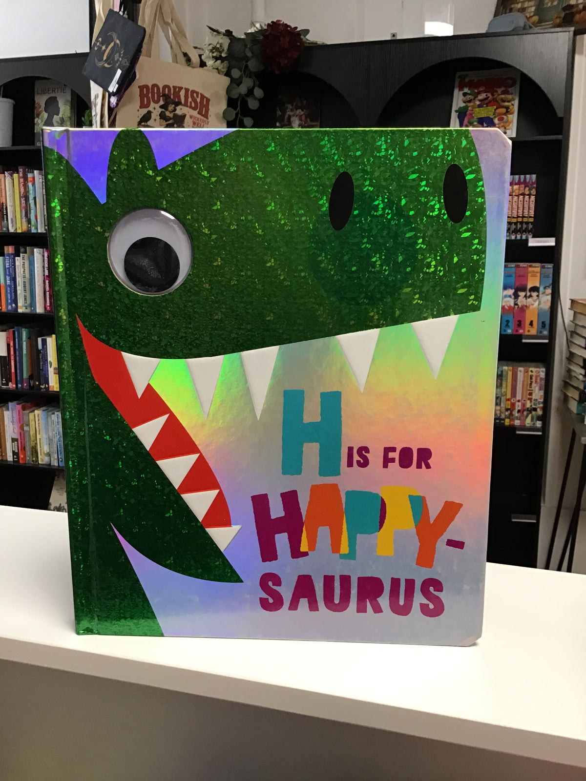 H is for Happy-Saurus by James Dillon