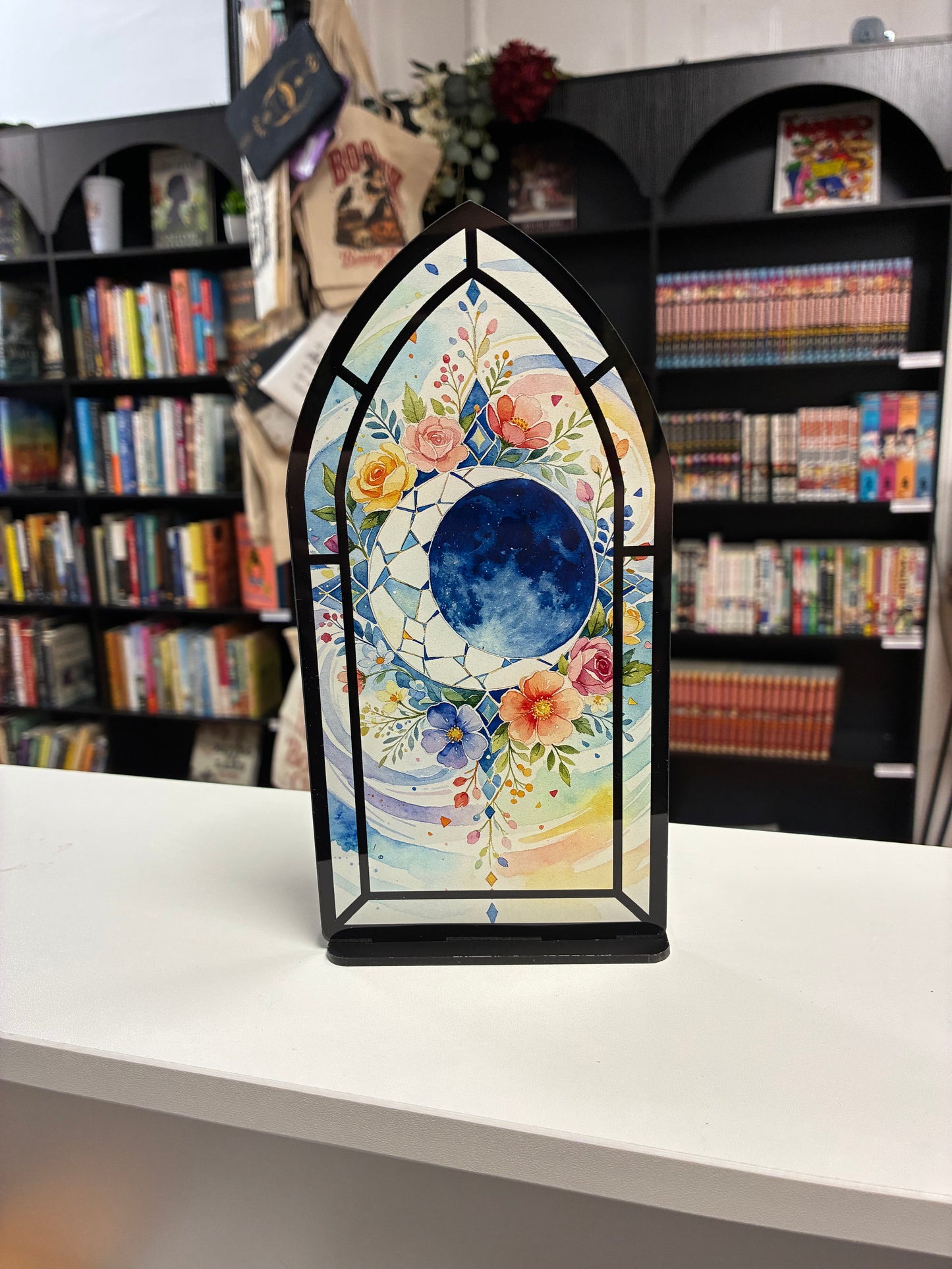 Bookshelf Candle Holder