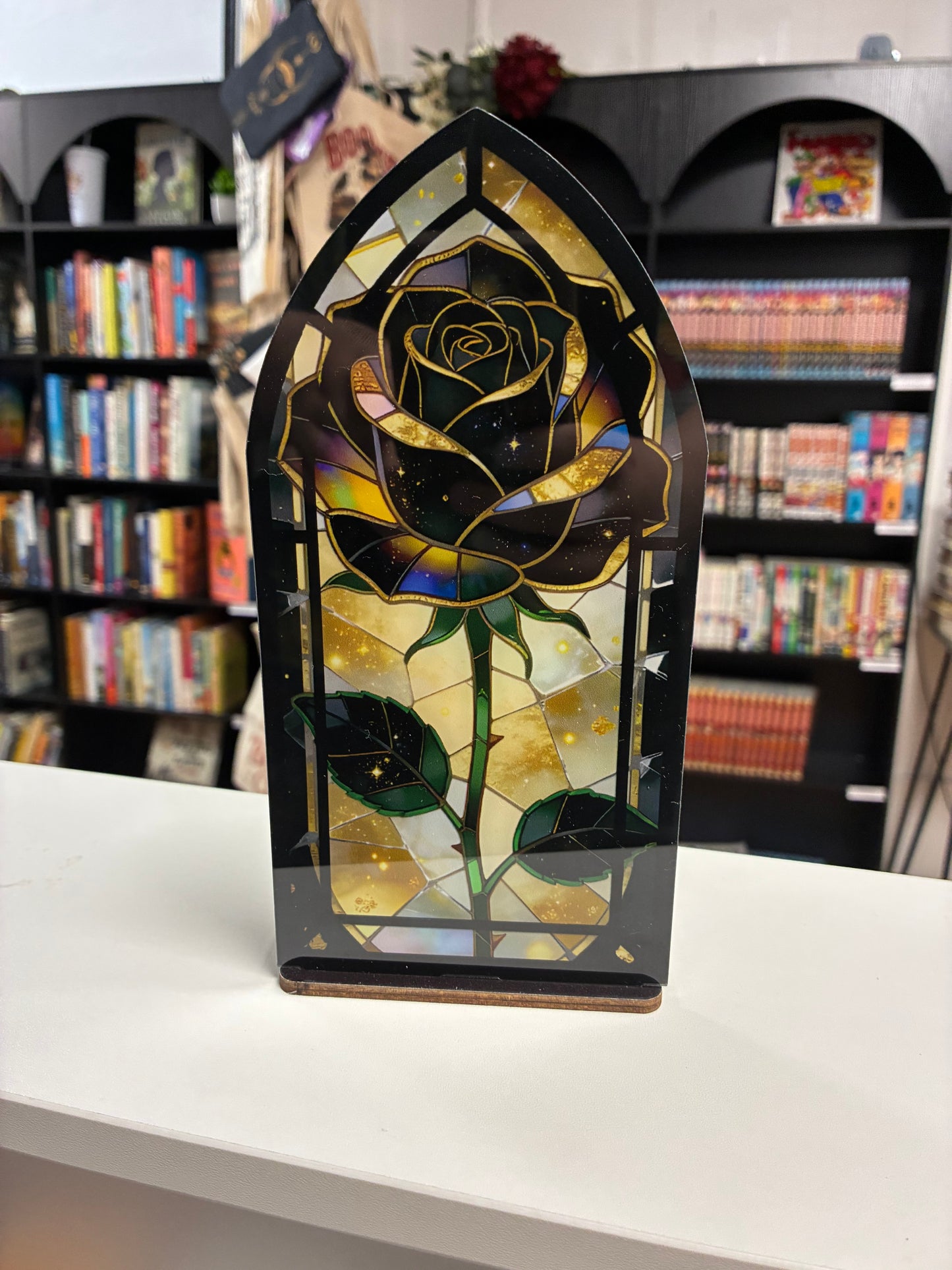 Bookshelf Candle Holder