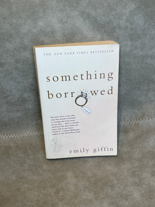 Something Borrowed by Emily Griffin (Darcy & Rachel, Book 1)