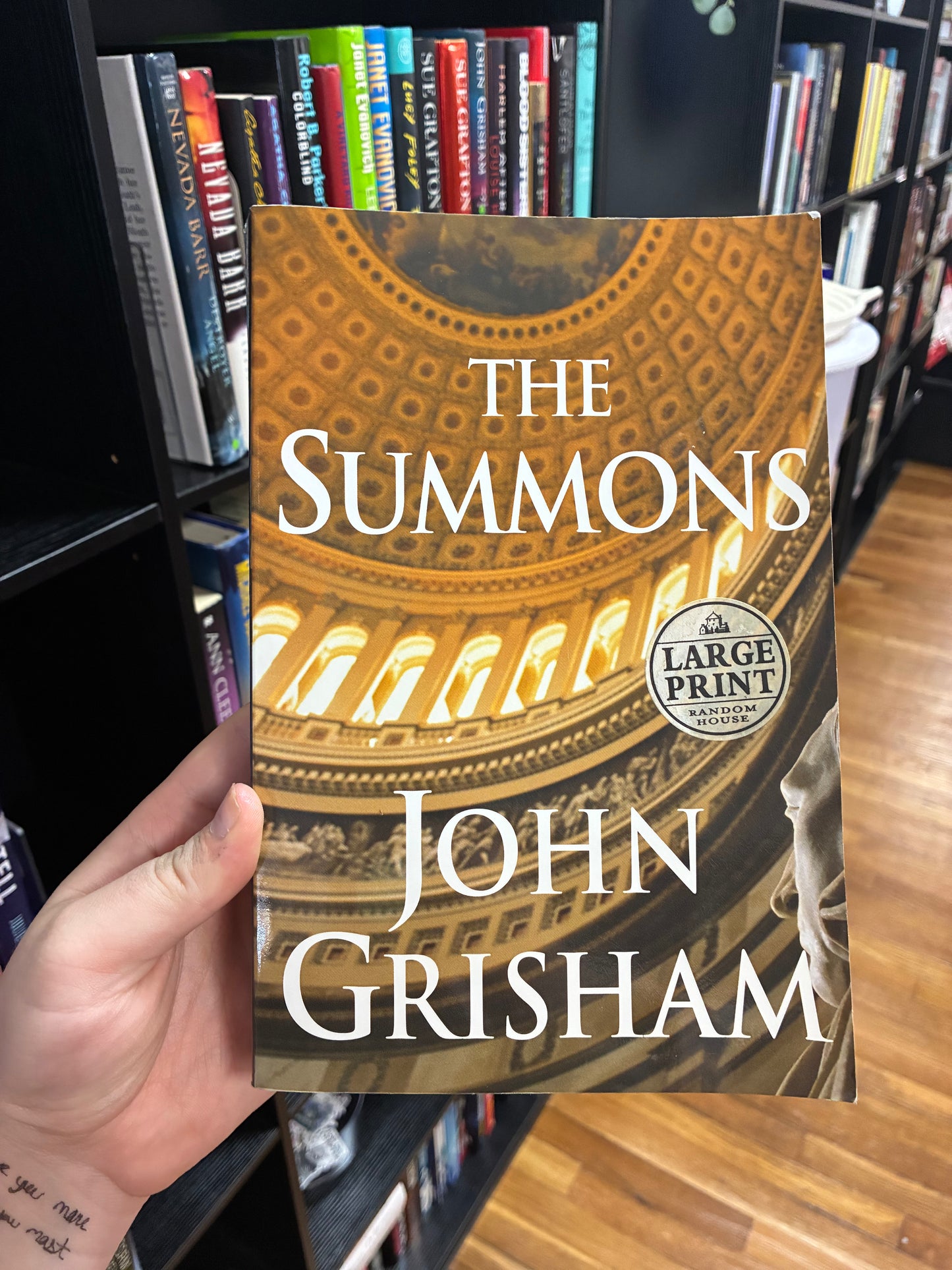 The Summons by John Grisham (Large Print)