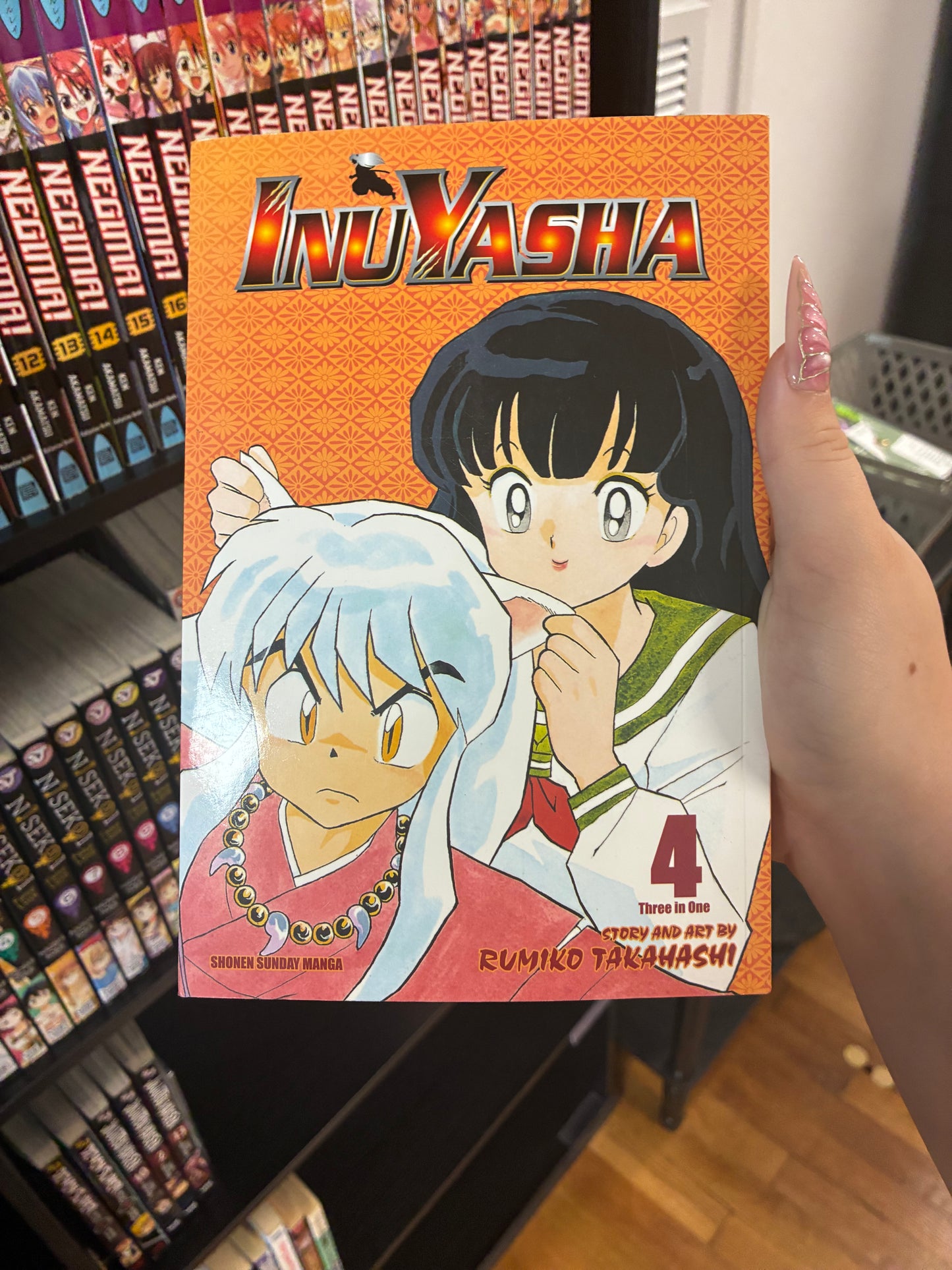 InuYasha Book 4 (There in One) by Rumiko Takahashi
