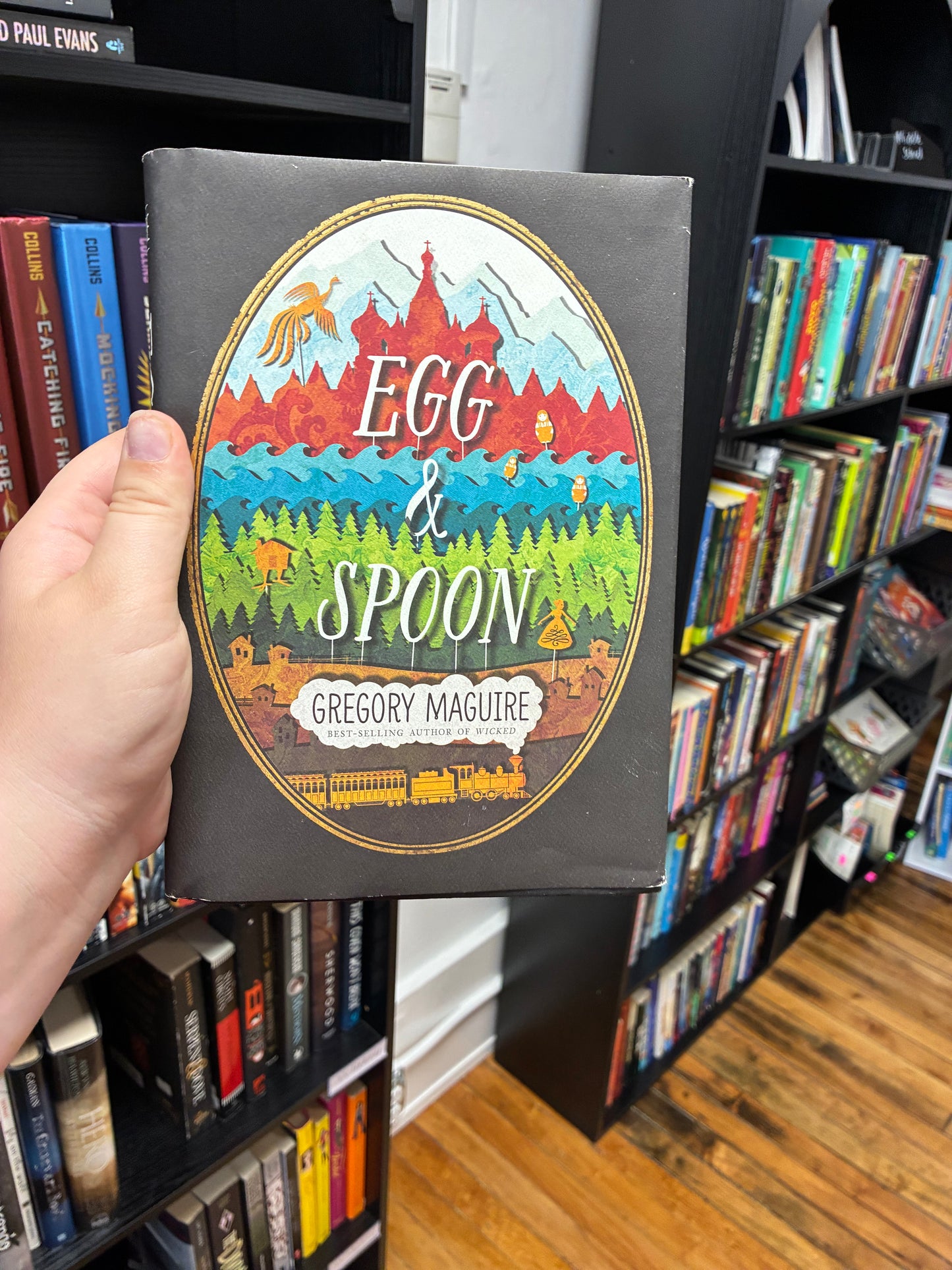 Egg and spoon by Gregory Magurie