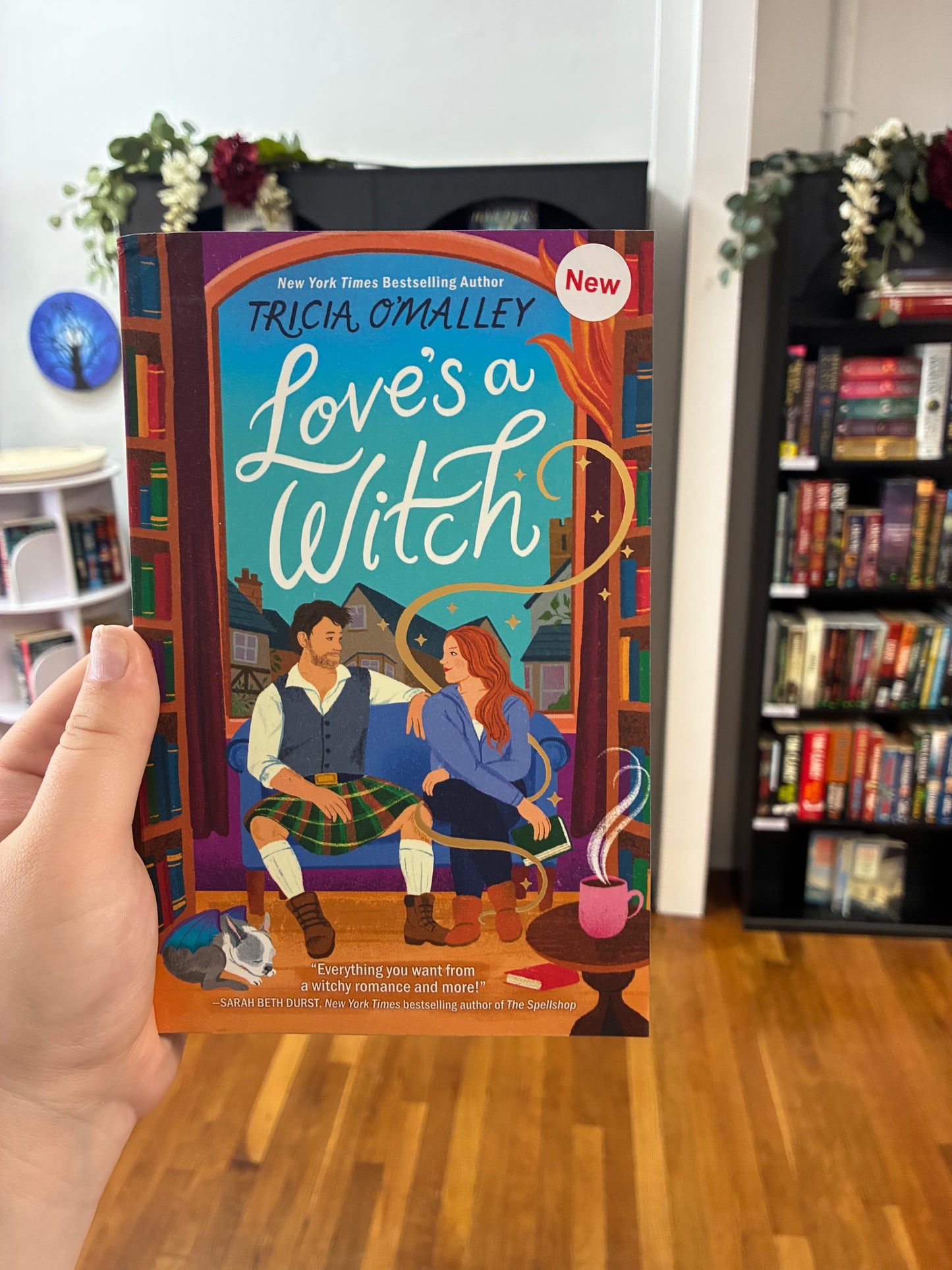 Love’s a Witch by Tricia O’Malley (NEW) (Sprayed Edges)