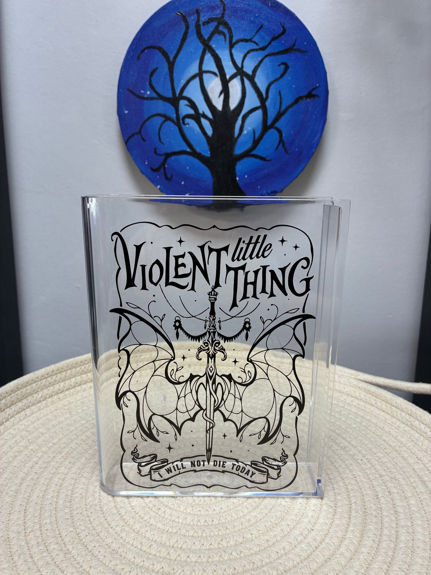 Acrylic Book Vase