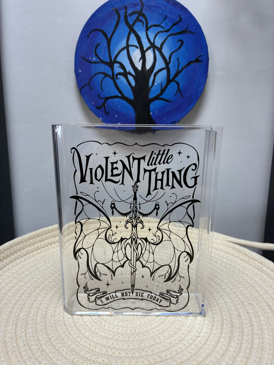Acrylic Book Vase