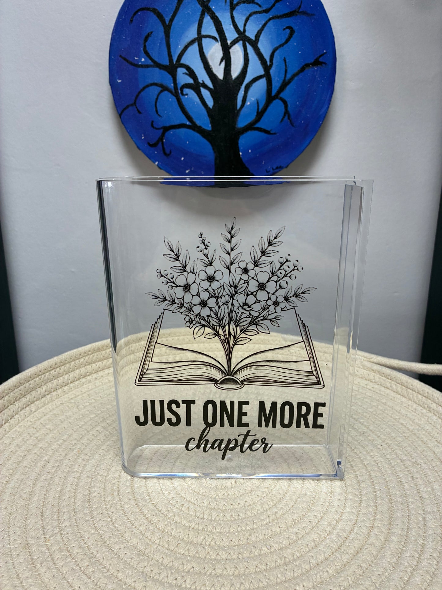 Acrylic Book Vase