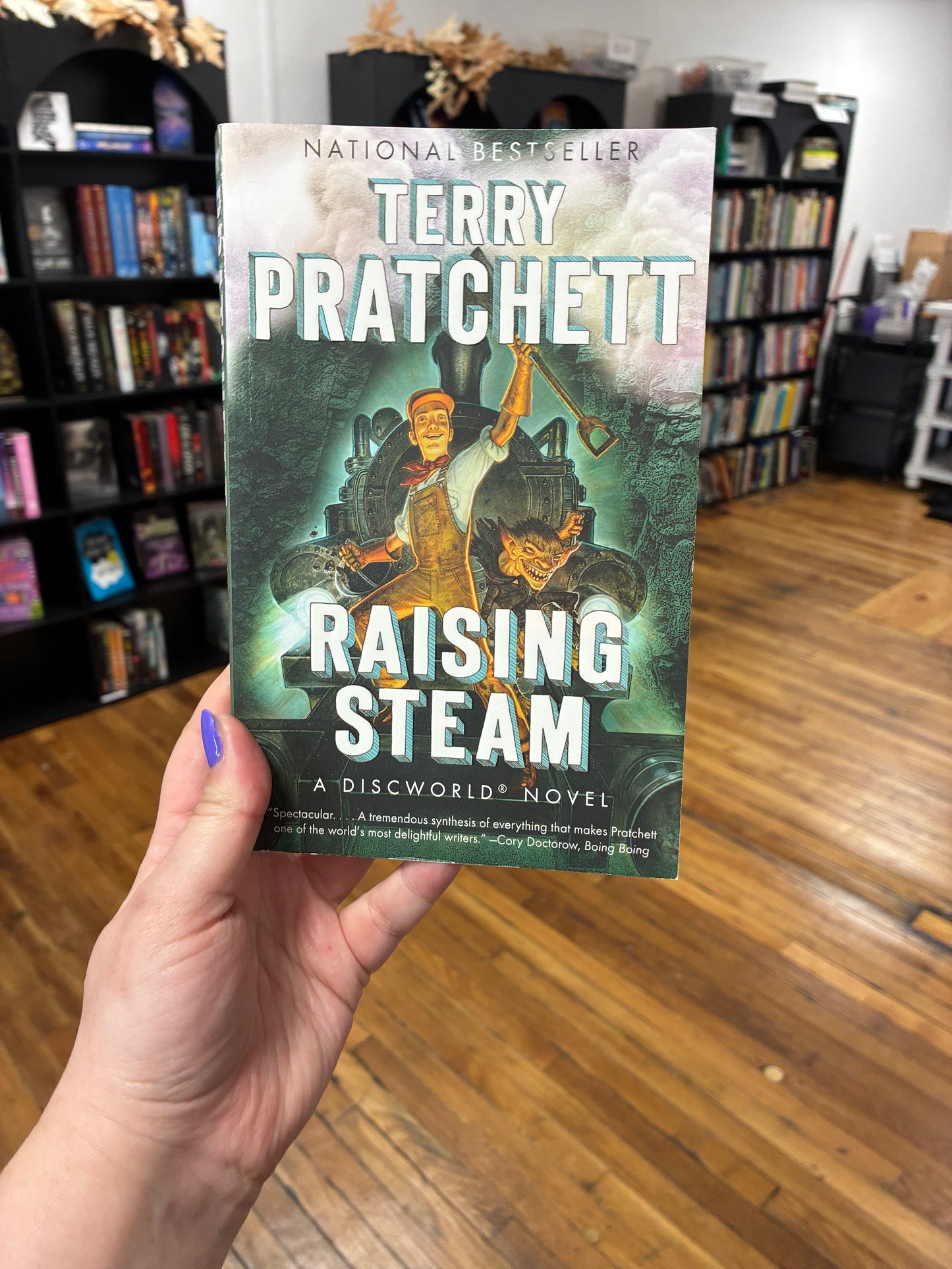 Raising Steam by Terry Pratchett