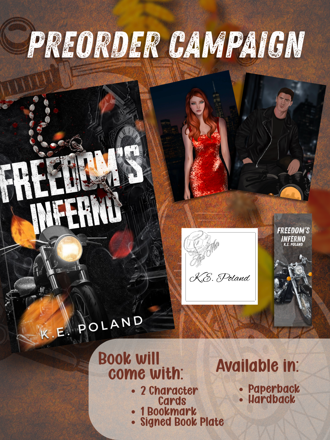 Freedom's Inferno by K.E. Poland (Pre-Order)