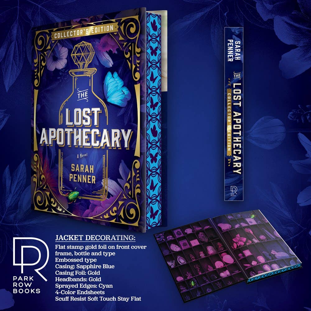 The Lost Apothecary by Sarah Penner (NEW) (Collectors Edition)